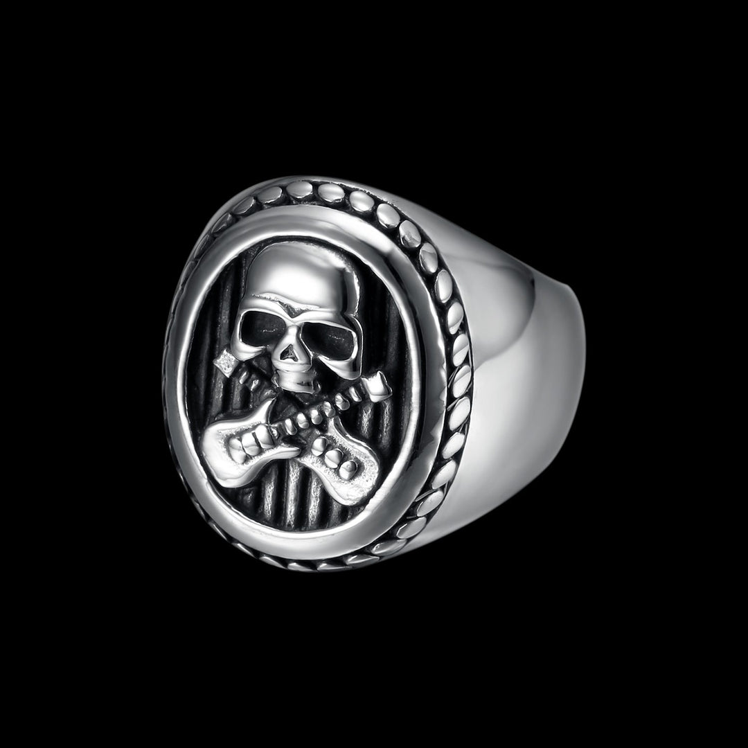 ROCK STAR SKULL RING