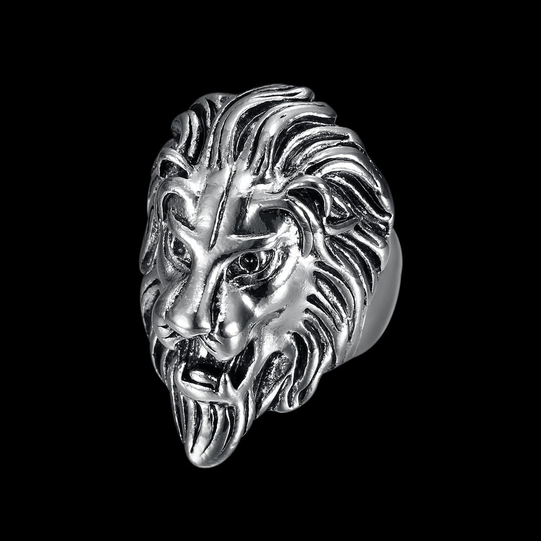 LION HEAD RING