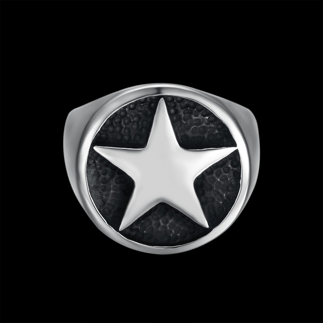 STAR STAMP RING