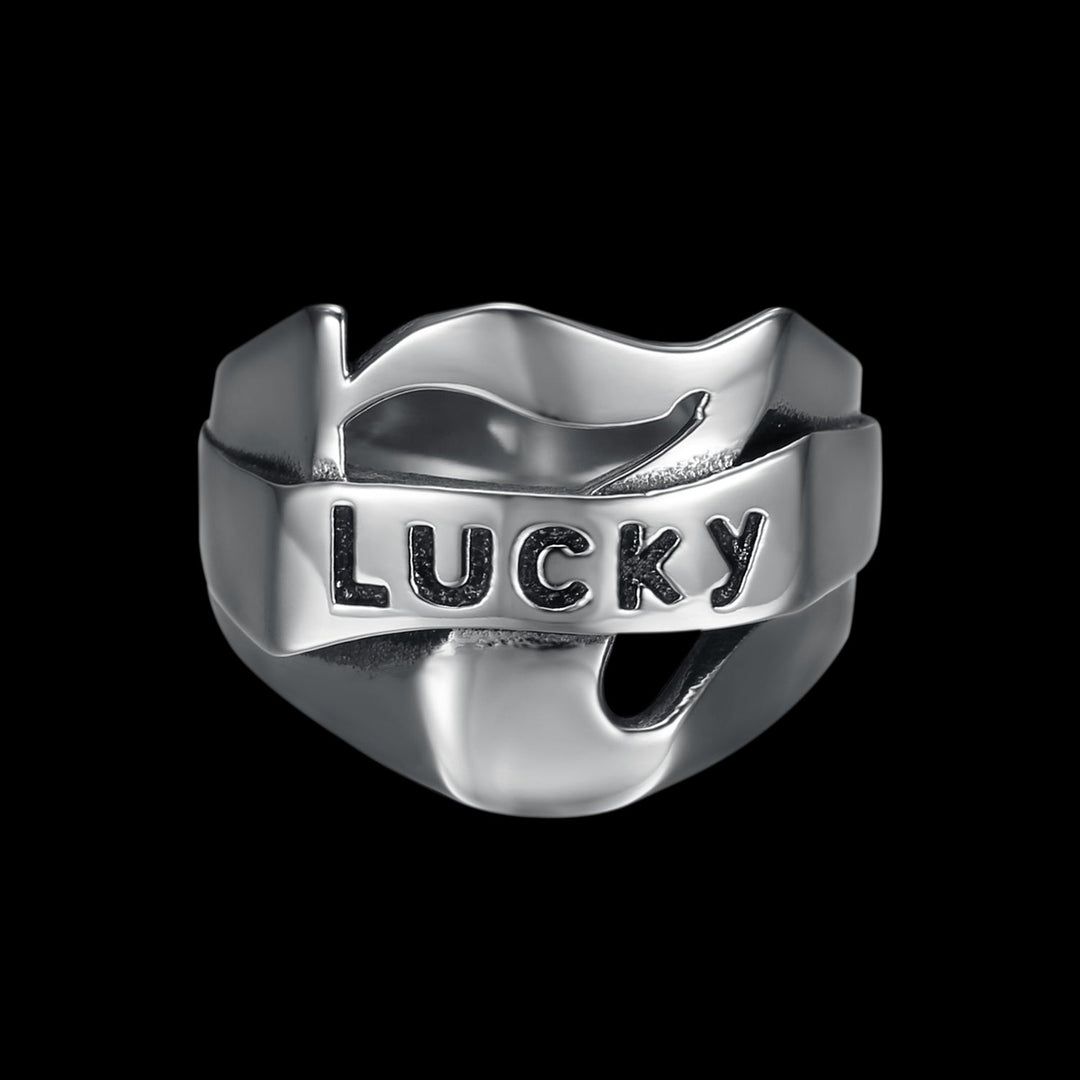 LUCKY SILVER RING