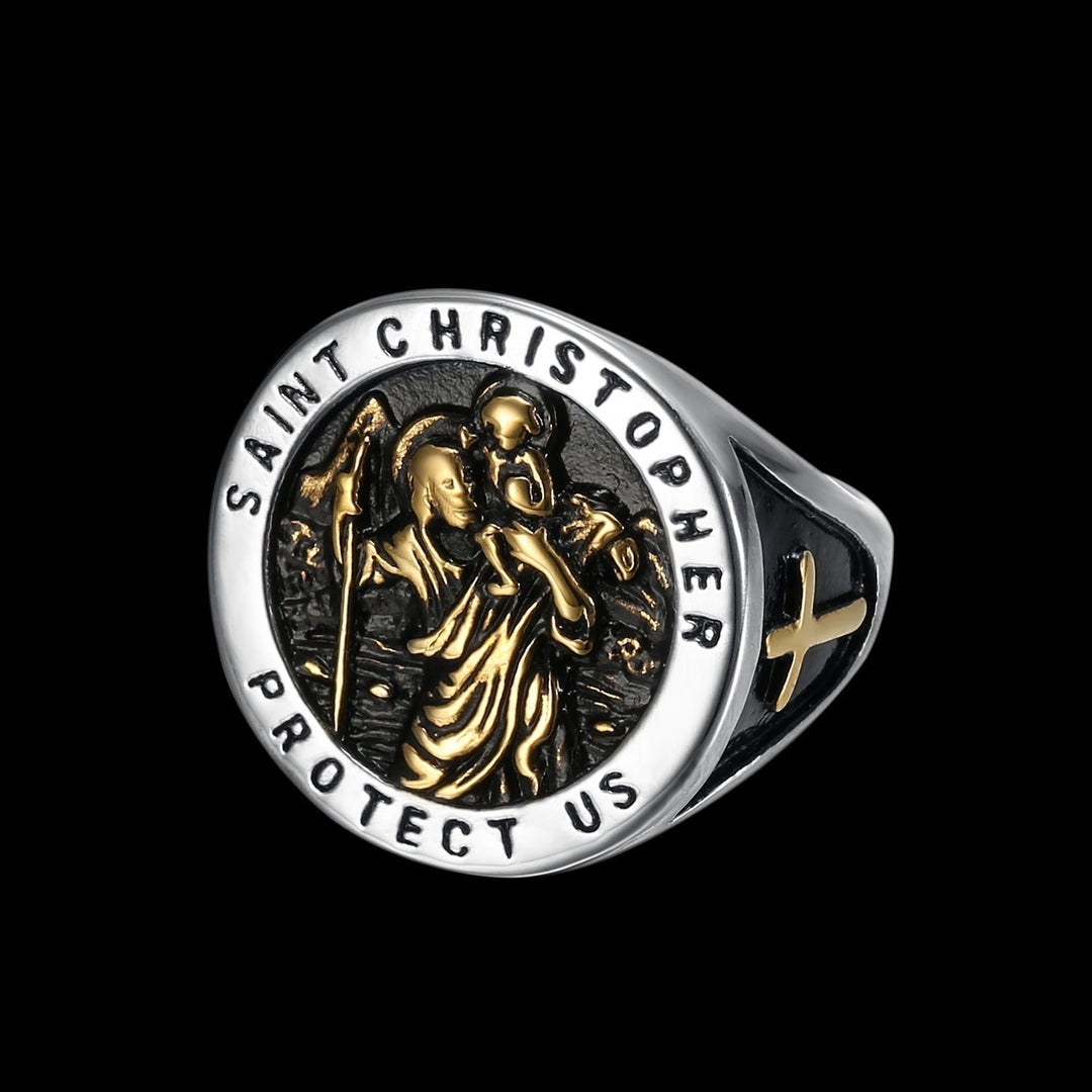 [LIMITED EDITION] ST CHRISTOPHER RING