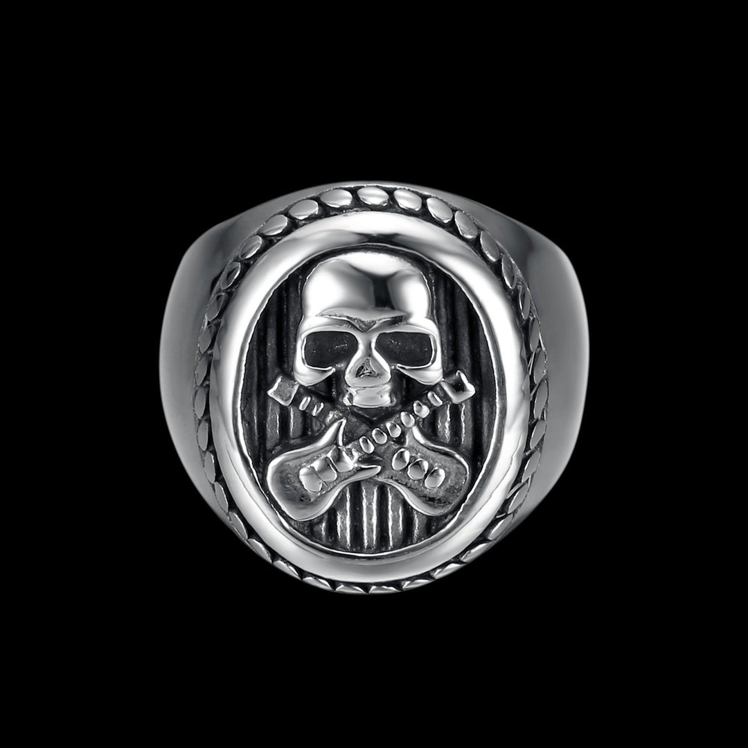 ROCK STAR SKULL RING