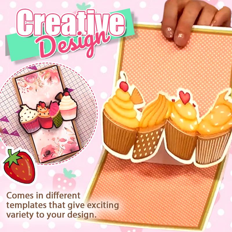 PopGift™ Pop-Up Card Cutting Dies Set