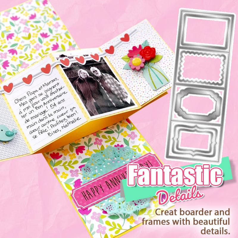 PopGift™ Pop-Up Card Cutting Dies Set