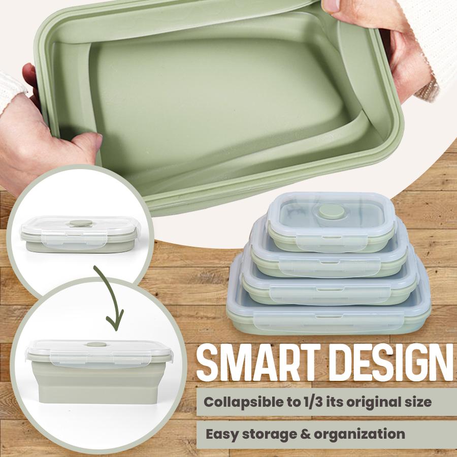 Silicone Folding Lunch Box