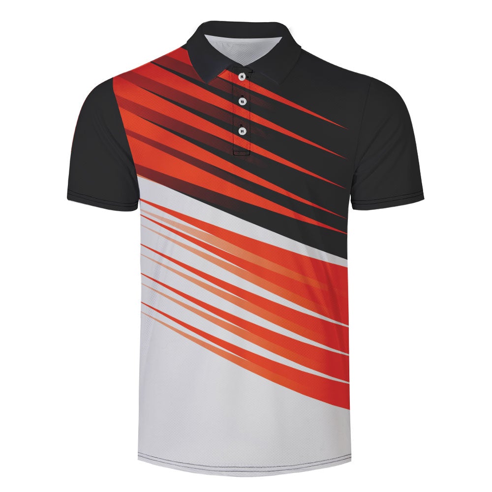 Golf Paradise High-Performance Red Lightning Shirt