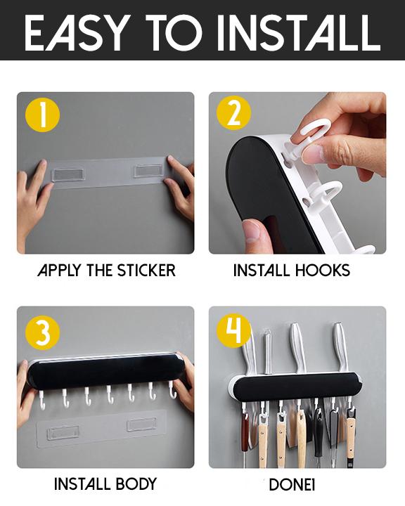 Kitchen Knife Organizing Rack