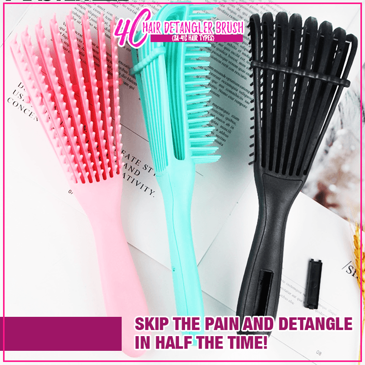 4C-Hair Detangler Brush