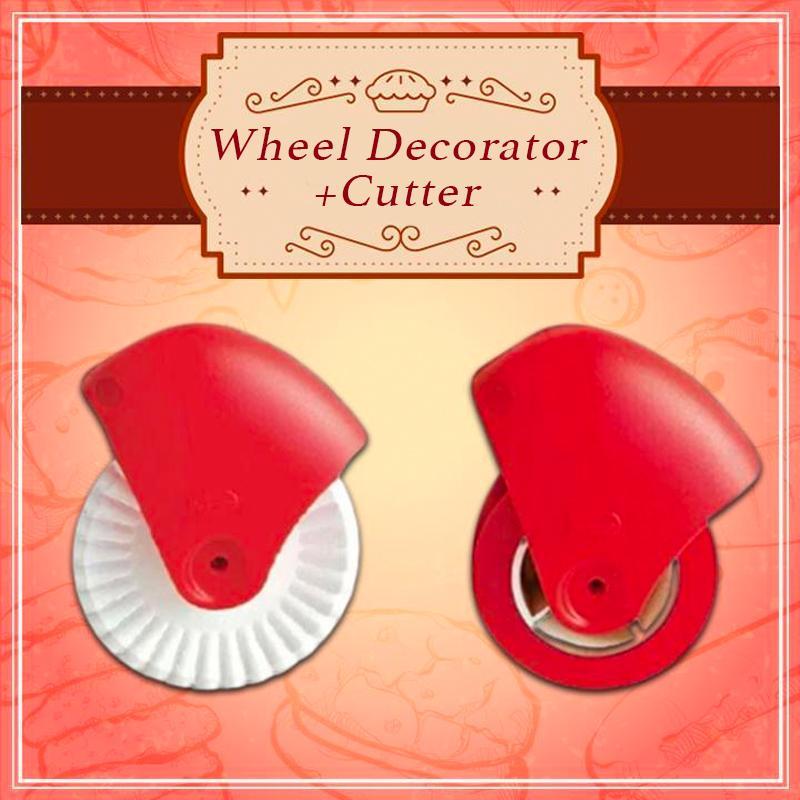 Pastry Lattice Roller Cutter & Pie Crust Wheel Set