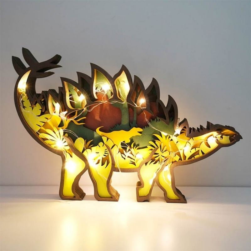 Dinosaur Carving Handcraft Gift