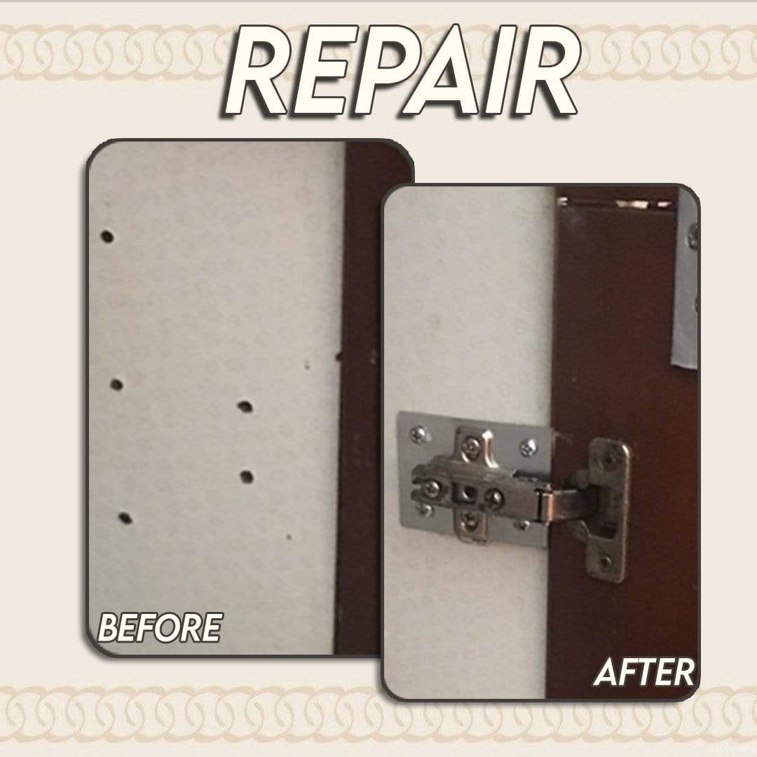 Door Hinge Repair Plate