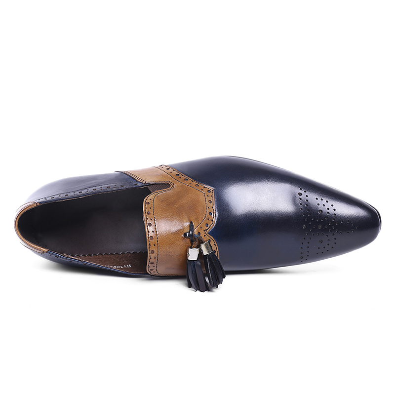 Jason Griffin Tasseled Slip-on Dress Shoes