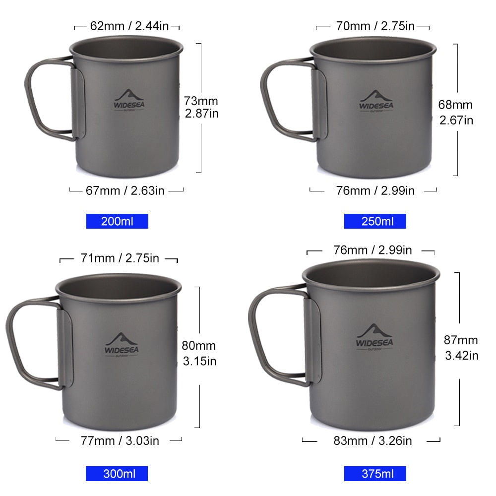 Titanium Camping Mug