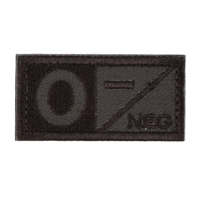 Blood Type Tactical Patch