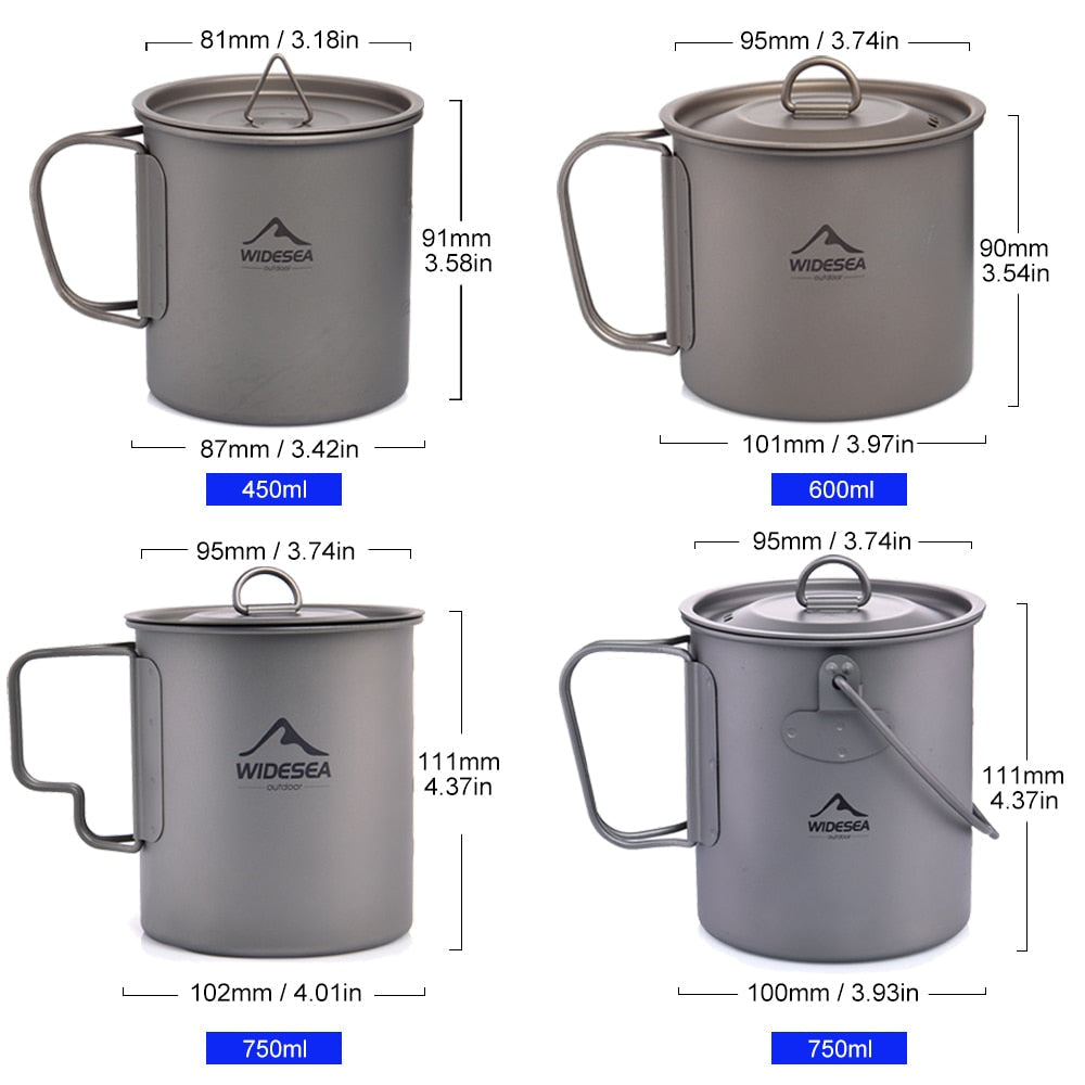 Titanium Camping Mug