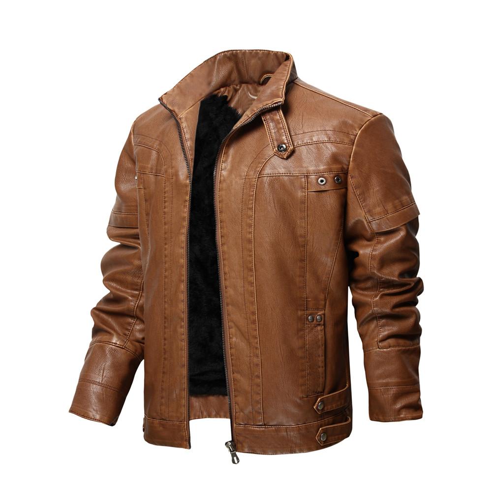 Premium Contraband Leather Jacket