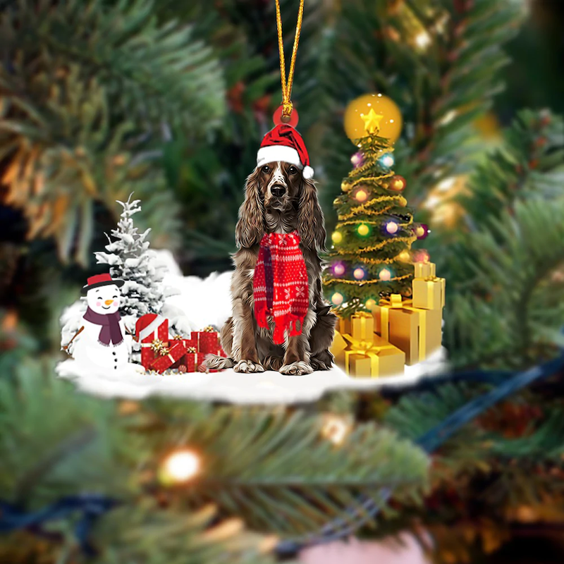 Cocker Spaniel Christmas Ornament SM132