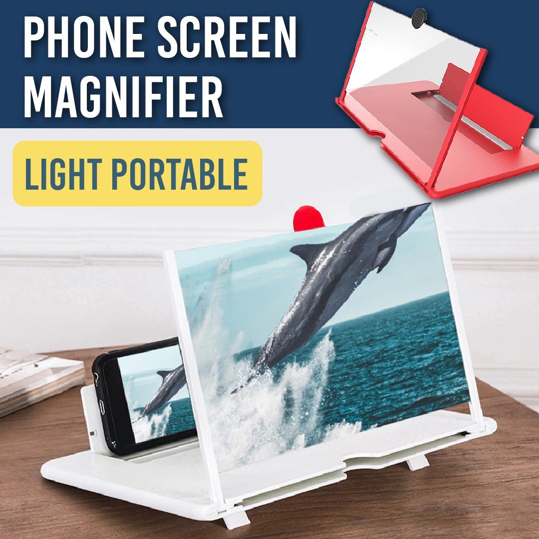 Light & Portable Phone Screen Magnifier