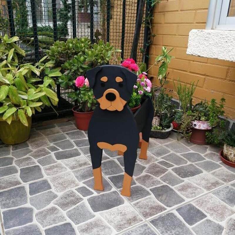 Rottweiler Planter AP033