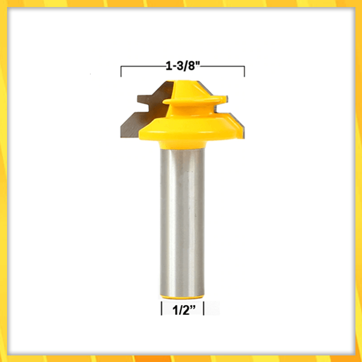 Miter joint Router Bit