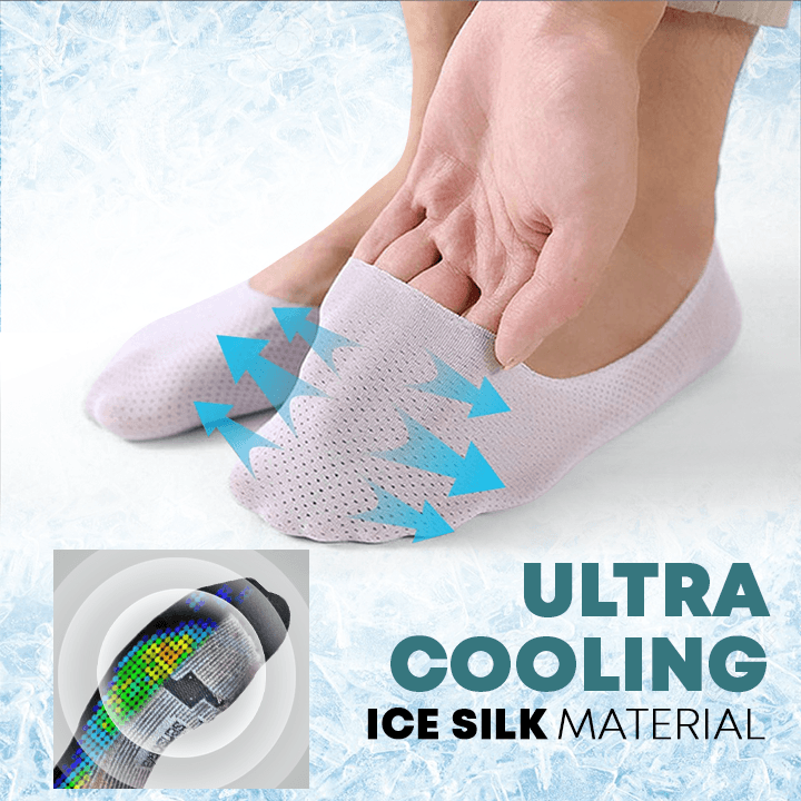 Breathable Ice Silk Socks (1/3/5 pair set)