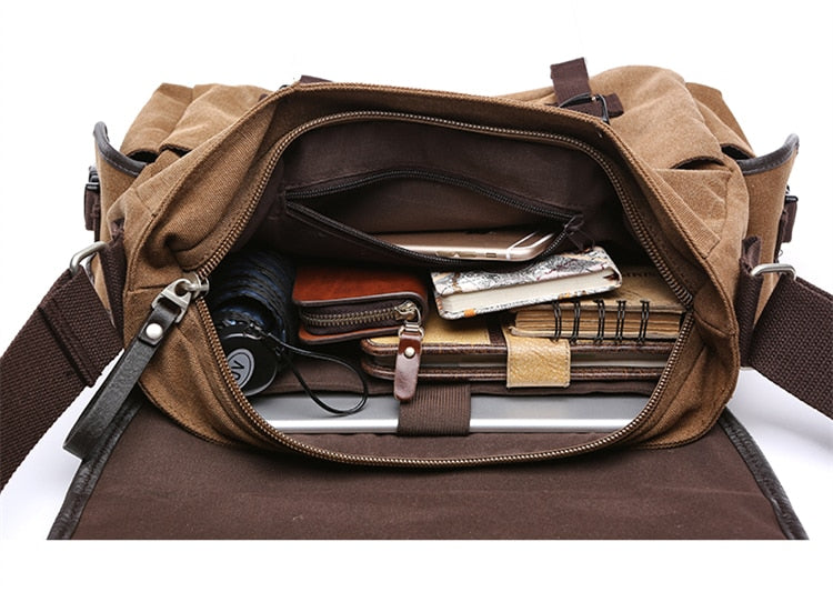 Canvas Shoulder Bag