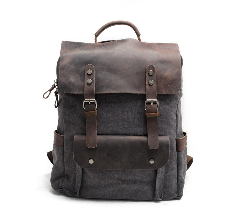 Vintage Multifunction Backpack