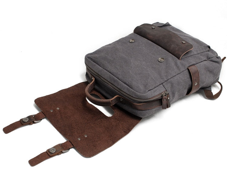 Vintage Multifunction Backpack