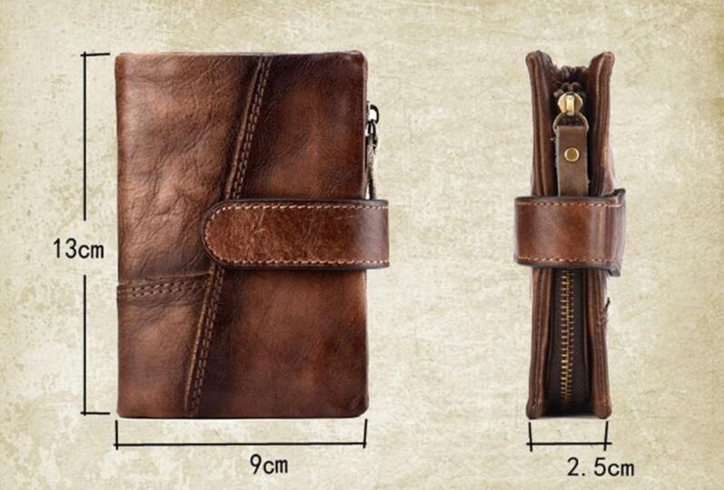 Retro Leather Unisex Wallet
