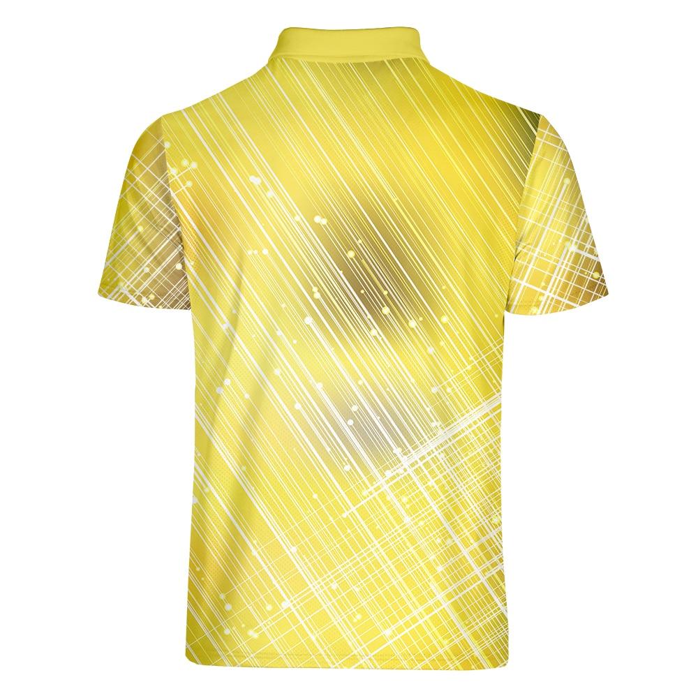 Golf Paradise High-Performance Daffodil Shirt