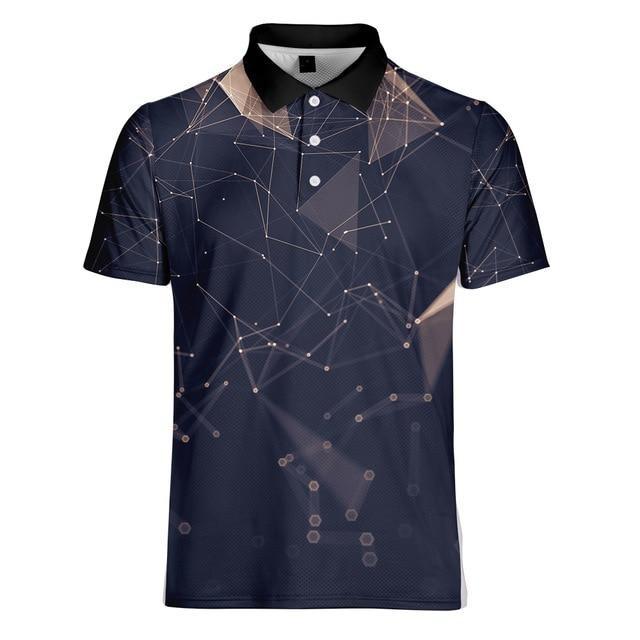 Golf Paradise High-Performance Starry Night Shirt