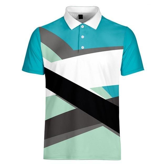 Golf Paradise High-Performance Blue Hill Shirt