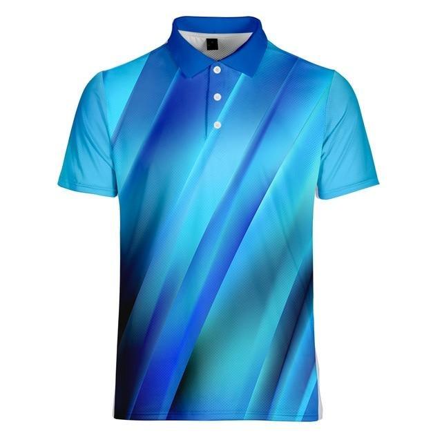 Golf Paradise High-Performance Sapphire Shirt