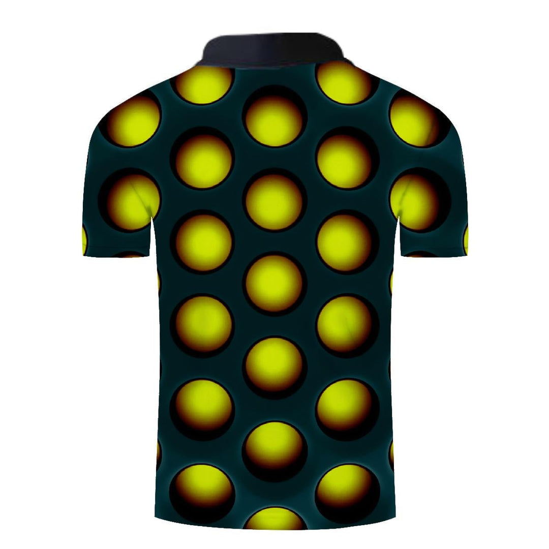 Golf Paradise Cooltech Loud Disco Shirt (Yellow)