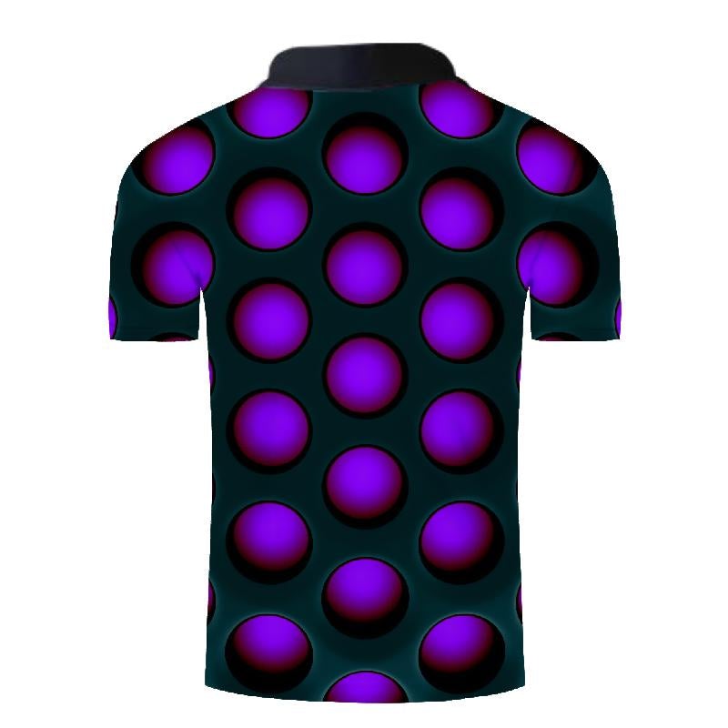 Golf Paradise Cooltech Loud Disco Shirt (Purple)