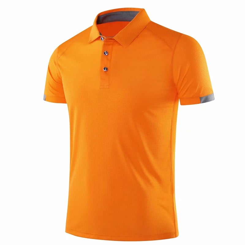 Golf Paradise High-Performance Shirt (Orange)