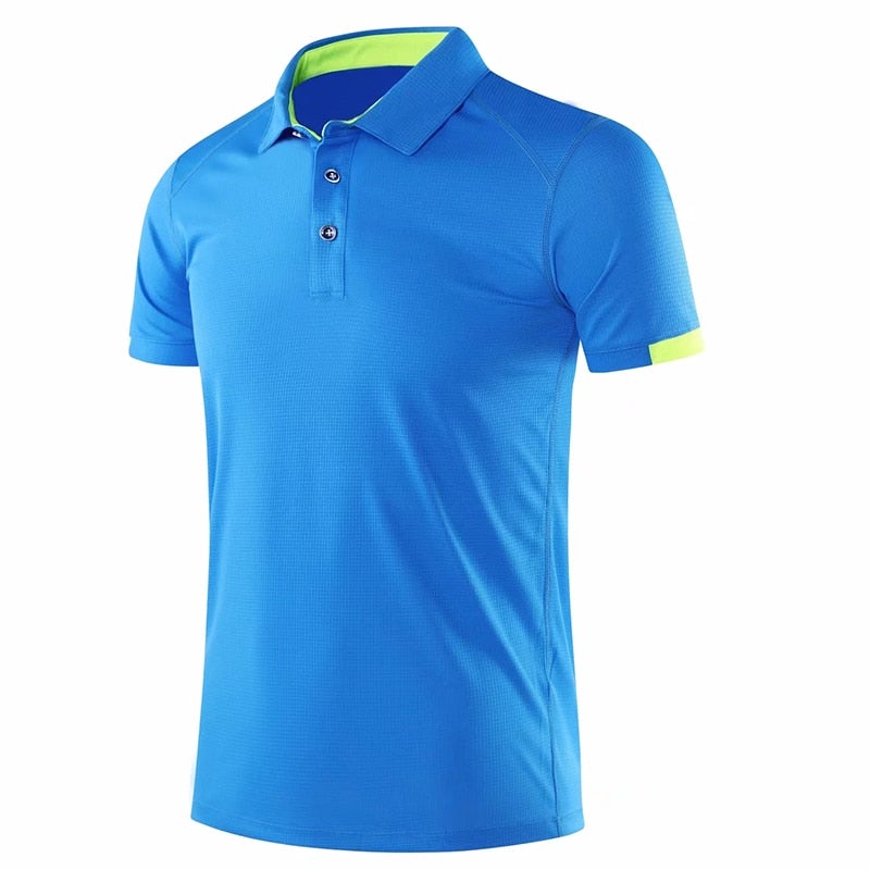 Golf Paradise High-Performance Shirt (Blue)