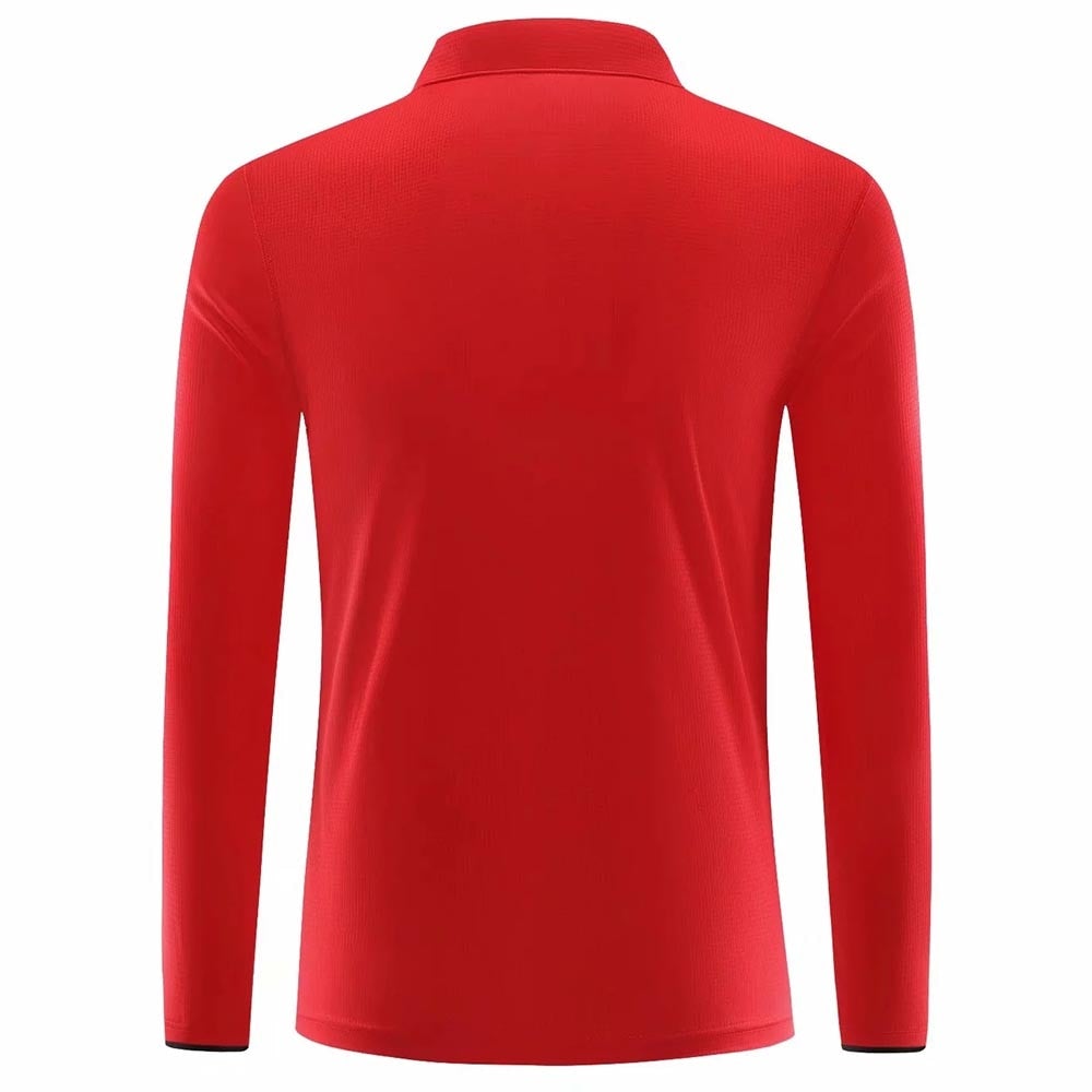 Golf Paradise High-Performance LS Shirt (Red)