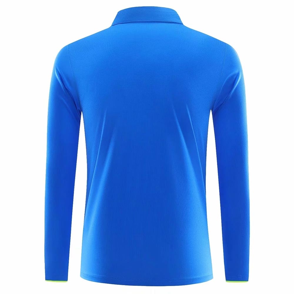 Golf Paradise High-Performance LS Shirt (Blue)