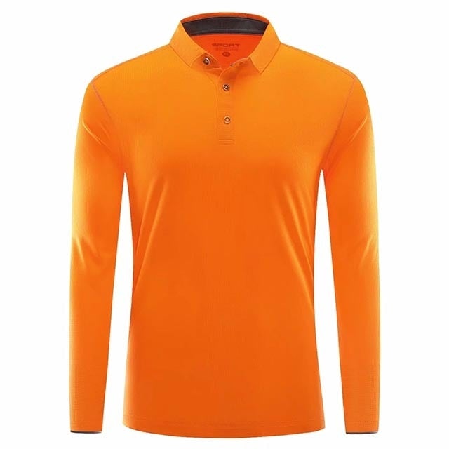 Golf Paradise High-Performance LS Shirt (Orange)