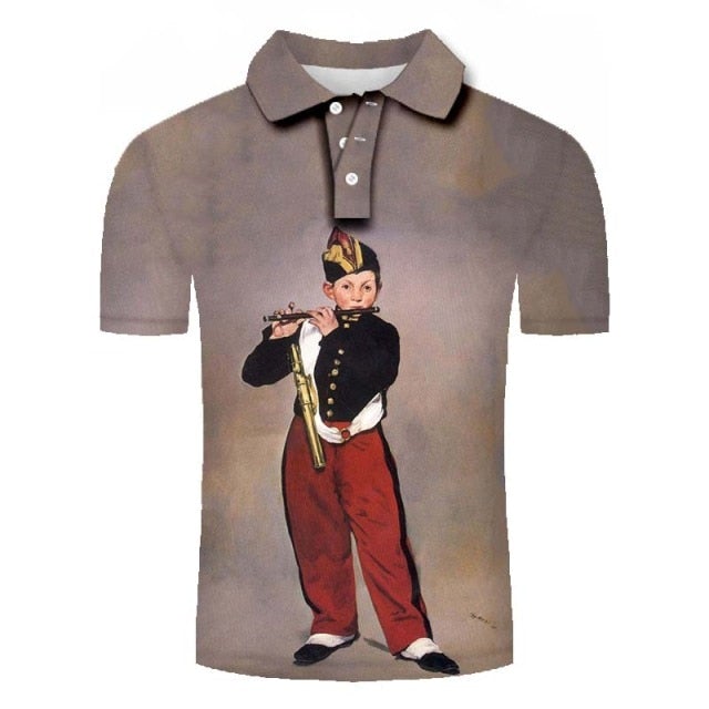 Golf Paradise Cooltech Victorian Loud Shirt (Army Man)