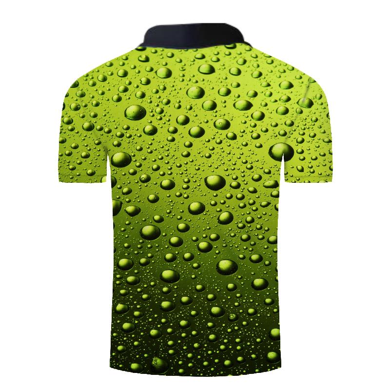 Golf Paradise Cooltech Loud Drink Up Shirt (Green Bottle Condensation)