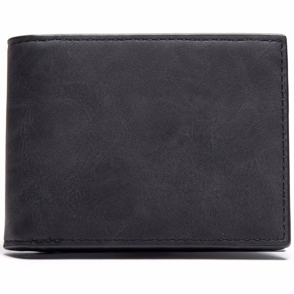 Jason Suede Wallet With Coin Zip