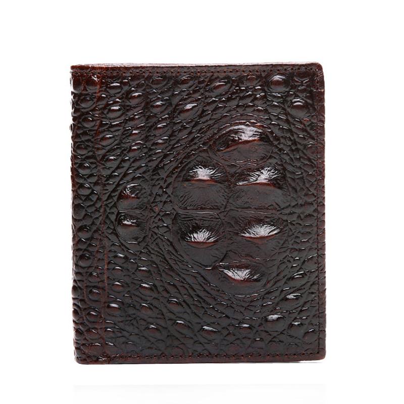 Jason Crocodile Embossed Bi-fold Wallet