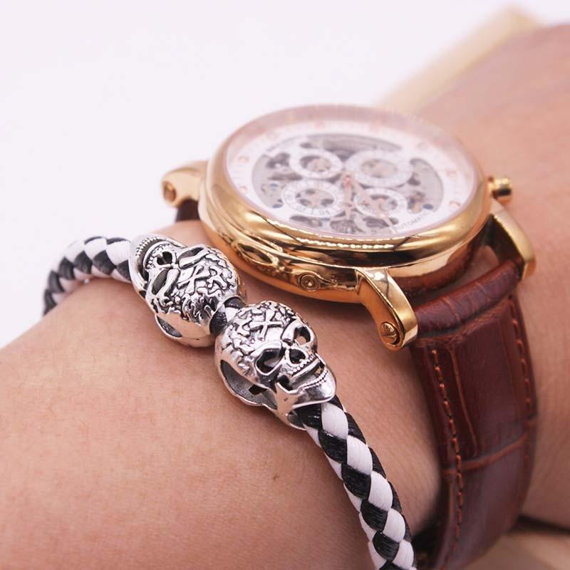 Jason Magnetic Skull Bracelet