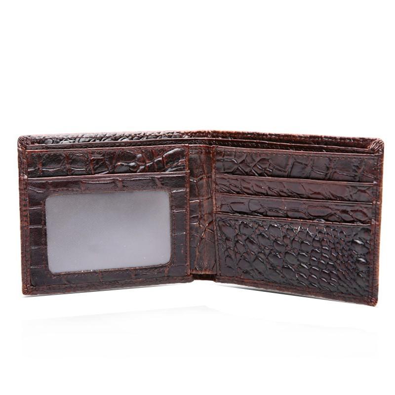 Jason Crocodile Embossed Bi-fold Wallet