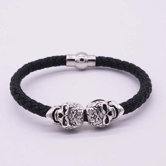 Jason Magnetic Skull Bracelet