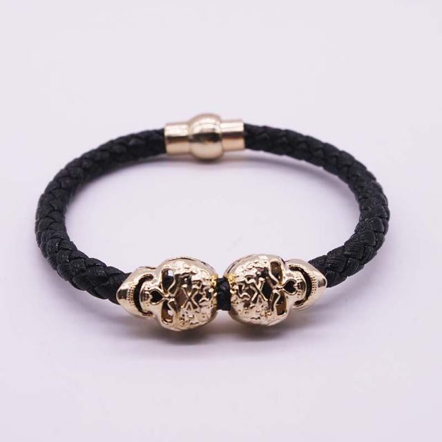 Jason Magnetic Skull Bracelet