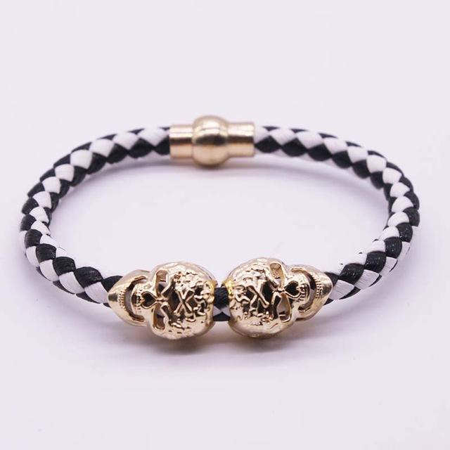 Jason Magnetic Skull Bracelet