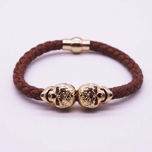 Jason Magnetic Skull Bracelet